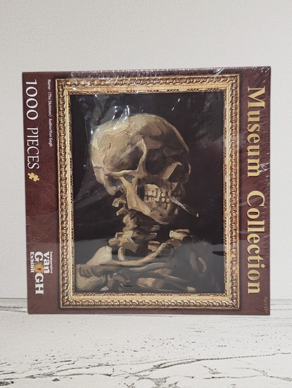 The Skeleton Van Gogh Museum Exhibit Collection 1000 Piece Puzzle